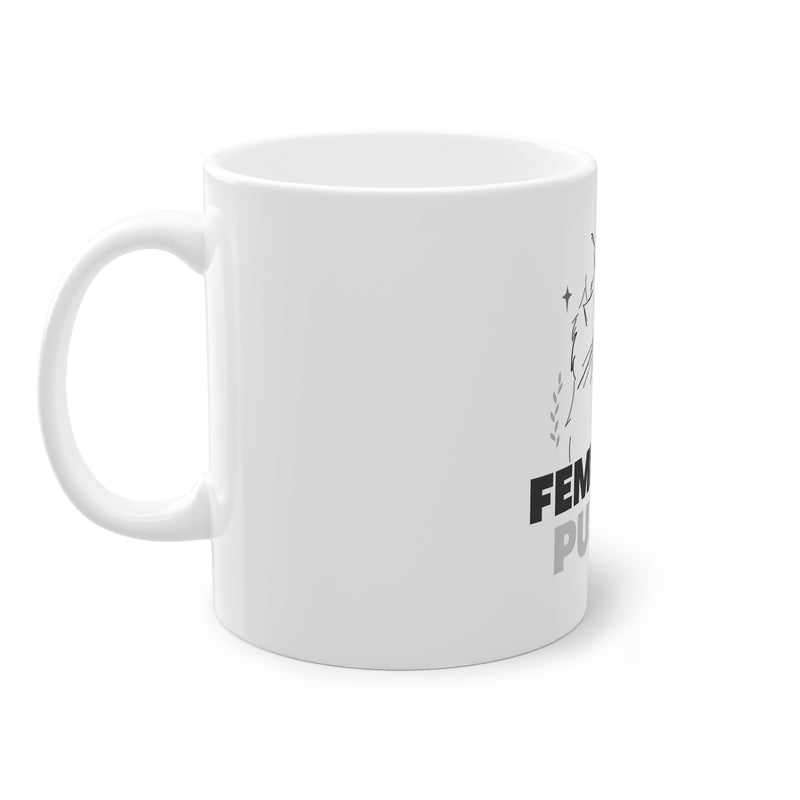 feminist pussy mug