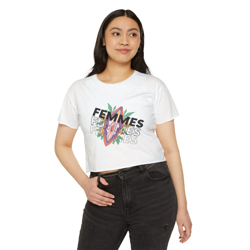 FEMMES Bold Empowerment Crop Top