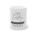 feminist pussy mug