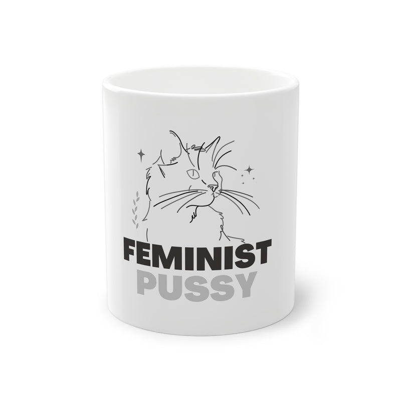 feminist pussy mug